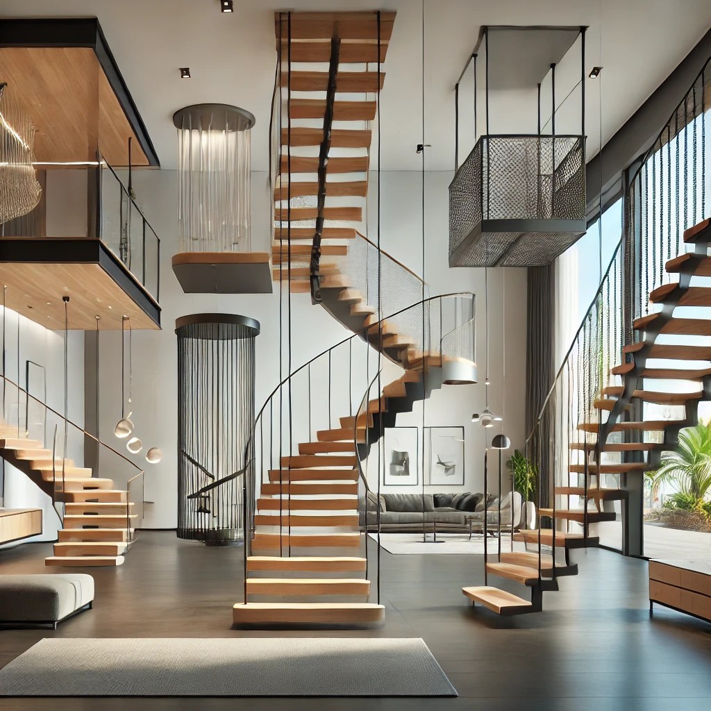 Mod&egrave;les d&rsquo;Escaliers